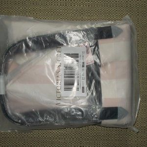 Victoria's secret pink and white striped tote LOVE